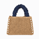 Borsa Perla intrecciata